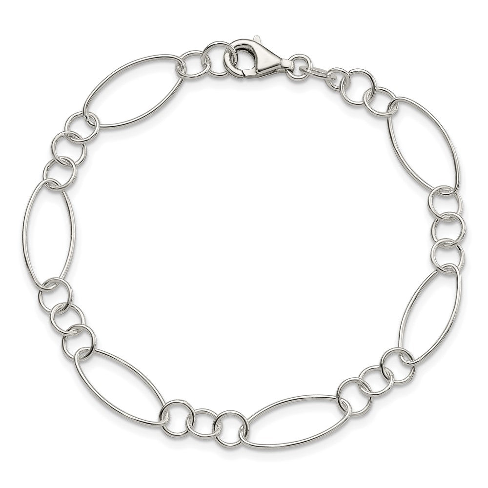 Sterling Silver Fancy Bracelet QG2337-7.5