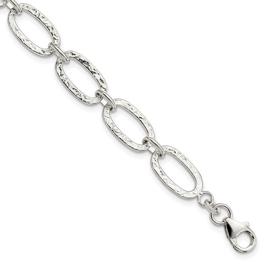 Sterling Silver Fancy Bracelet QG2365-7.5