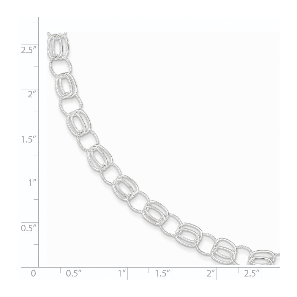 Sterling Silver Bracelet QG3215-7.25