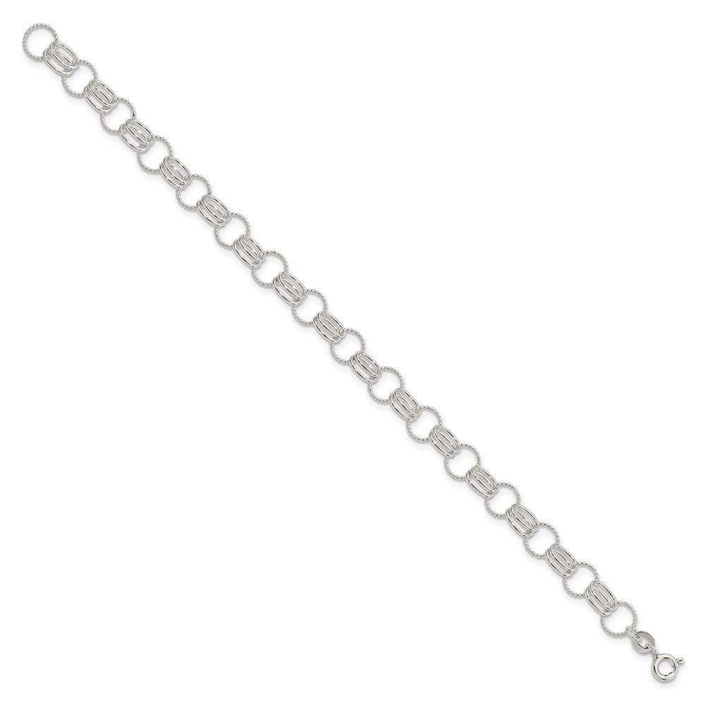 Sterling Silver Bracelet QG3215-7.25