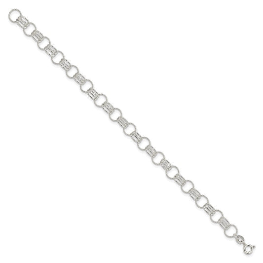 Sterling Silver Bracelet QG3215-7.25