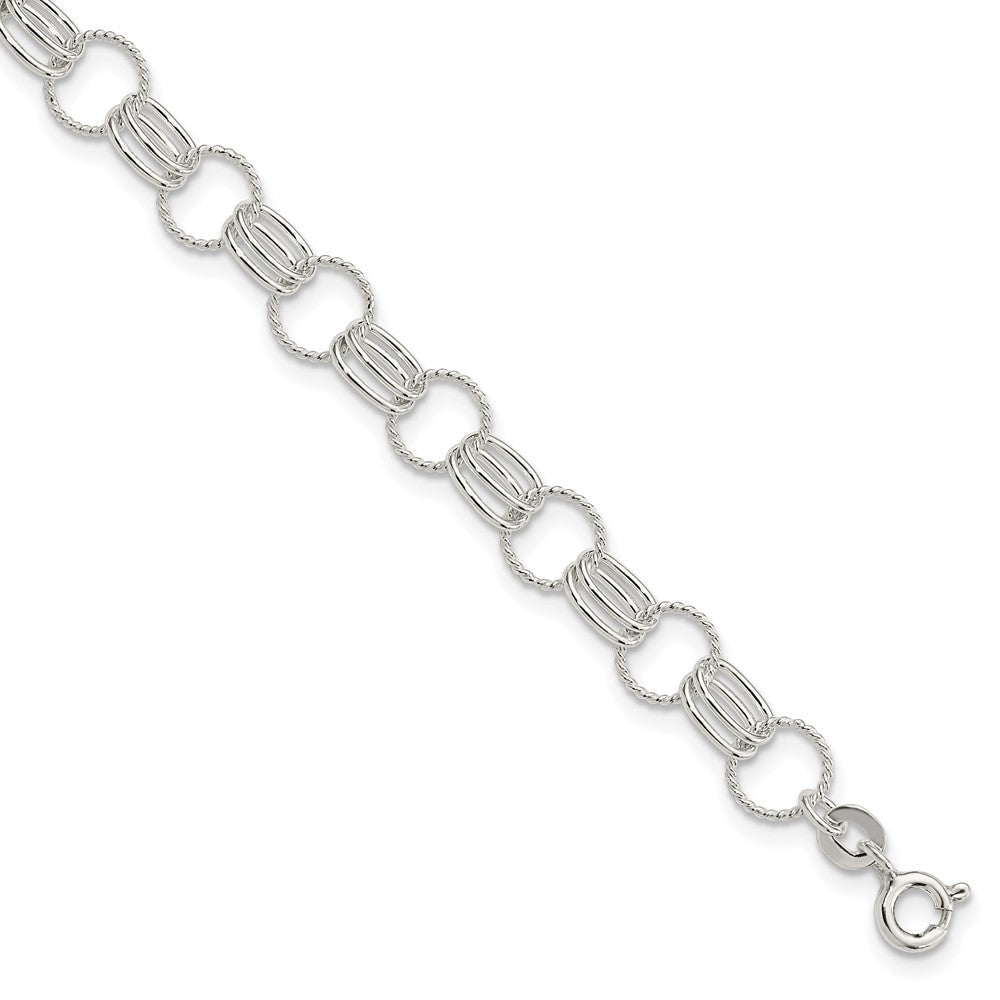 Sterling Silver Bracelet QG3215-7.25