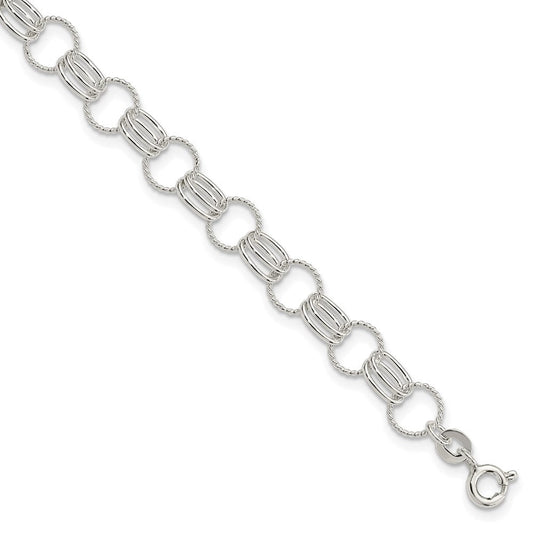 Sterling Silver Bracelet QG3215-7.25