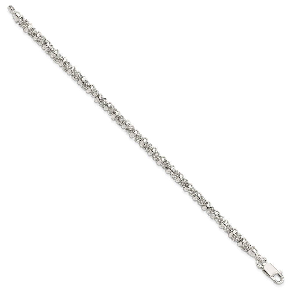 Sterling Silver Polished Bracelet QG3227-7.5