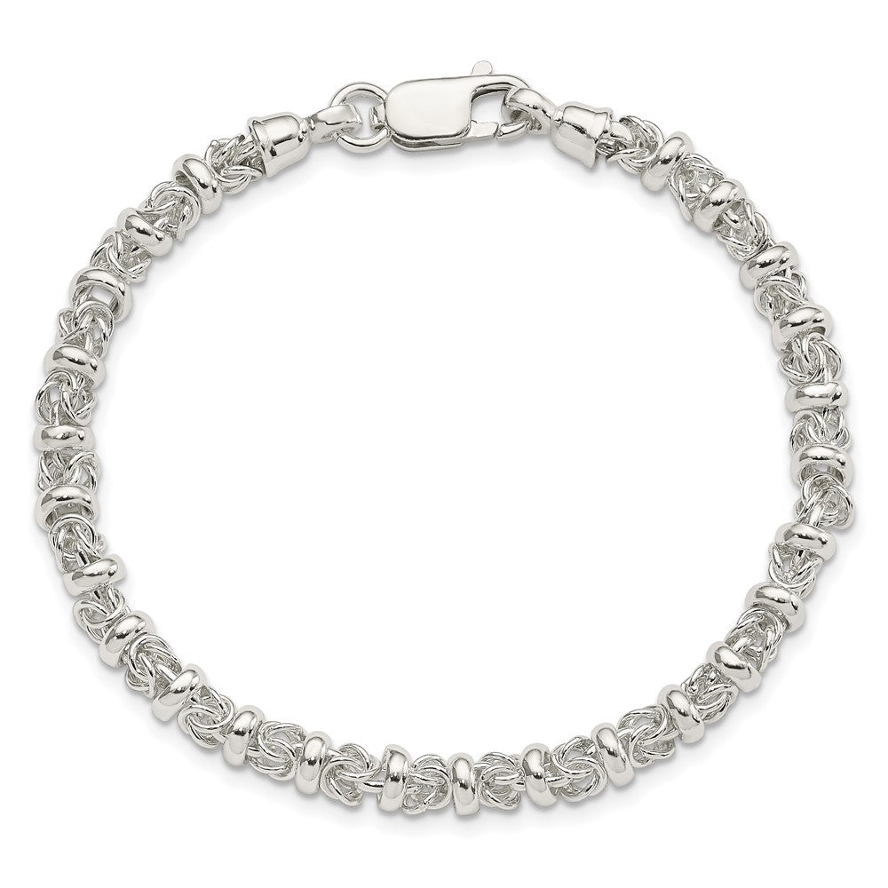 Sterling Silver Polished Bracelet QG3227-7.5