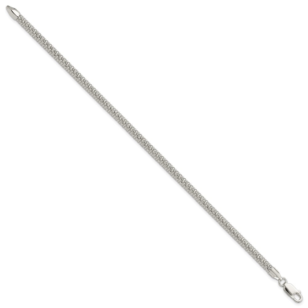 Sterling Silver Fancy 3.50mm Bracelet QG3298-7.5