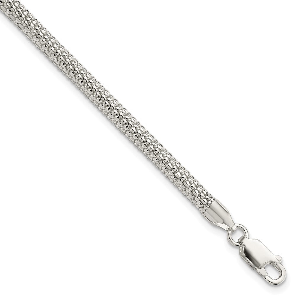 Sterling Silver Fancy 3.50mm Bracelet QG3298-7.5