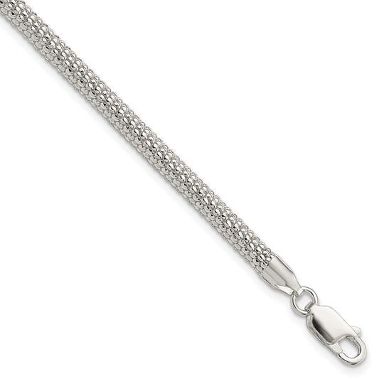 Sterling Silver Fancy 3.50mm Bracelet QG3298-7.5