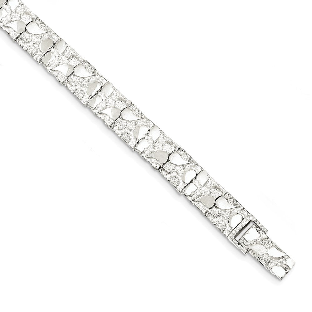 Sterling Silver 9mm Nugget Bracelet QG3323-7