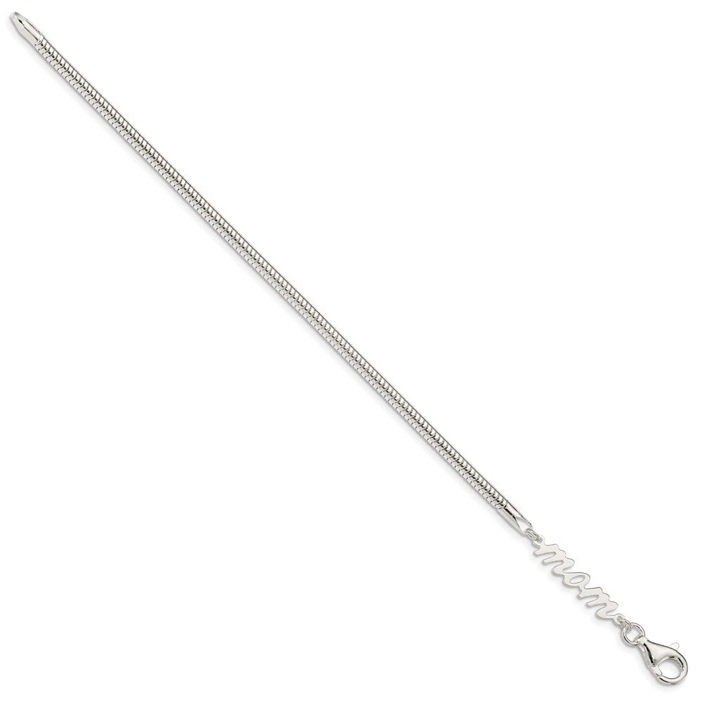 Sterling Silver MOM Bracelet QG3582-7.5