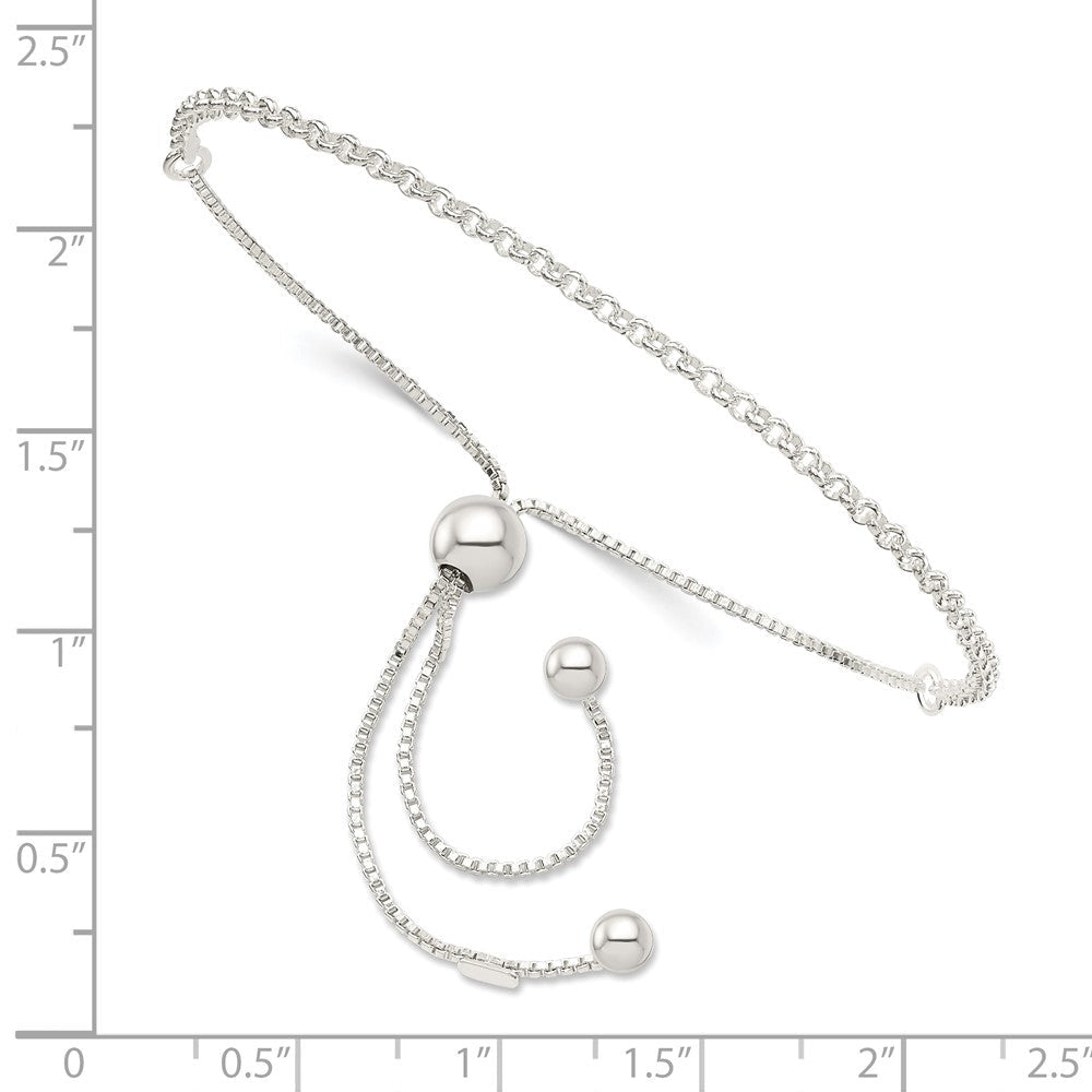 Sterling Silver Adjustable Bracelet QG4783
