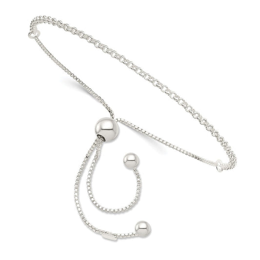 Sterling Silver Adjustable Bracelet QG4783