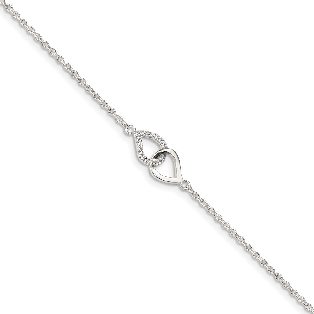 Sterling Silver CZ Bracelet QG4888-7