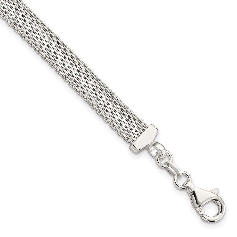 Sterling Silver D/C Reversible Bracelet QG5864-7.5