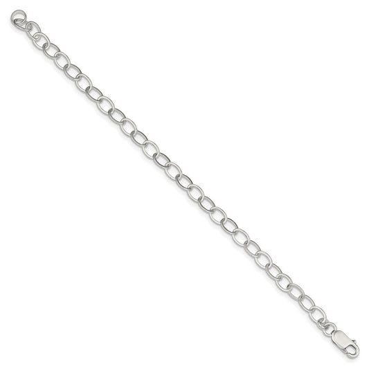 Sterling Silver 6.5inch Fancy Link Bracelet QH210-6.5