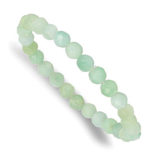 Amazonite 6mm Beaded Stretch Bracelet QH5741