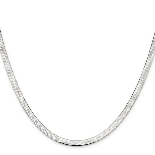 Sterling Silver 4.5mm Magic Herringbone ChainQHB050