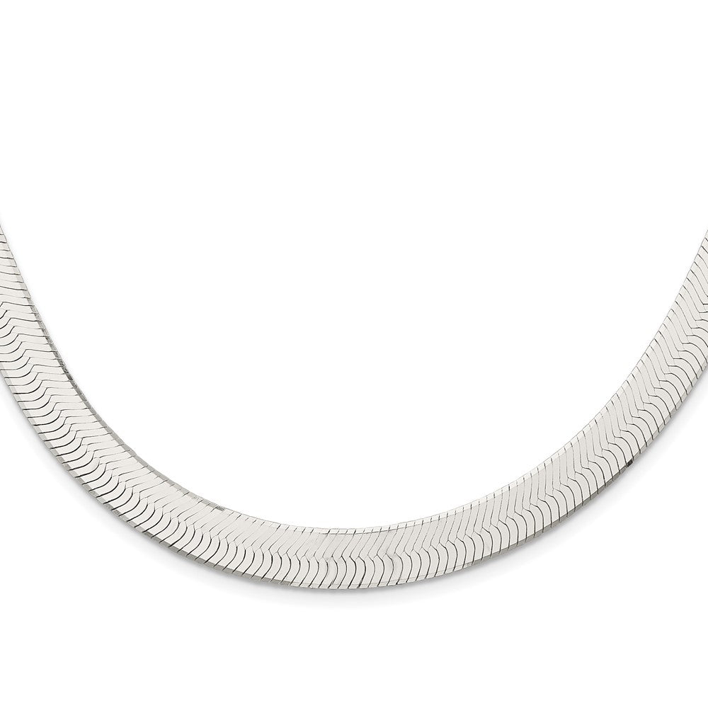 Sterling Silver 10.5mm Magic Herringbone ChainQHB120