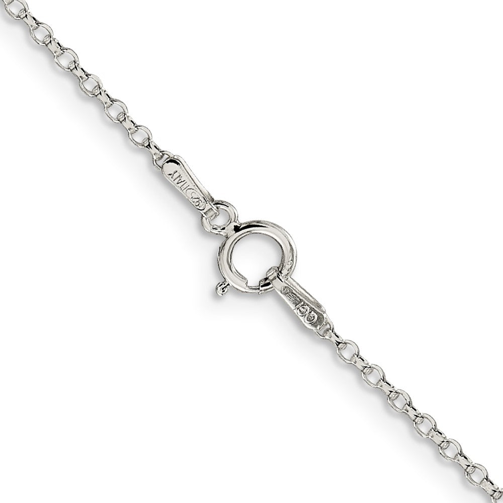 Sterling Silver 1.5mm Diamond-cut Cable ChainQHC022