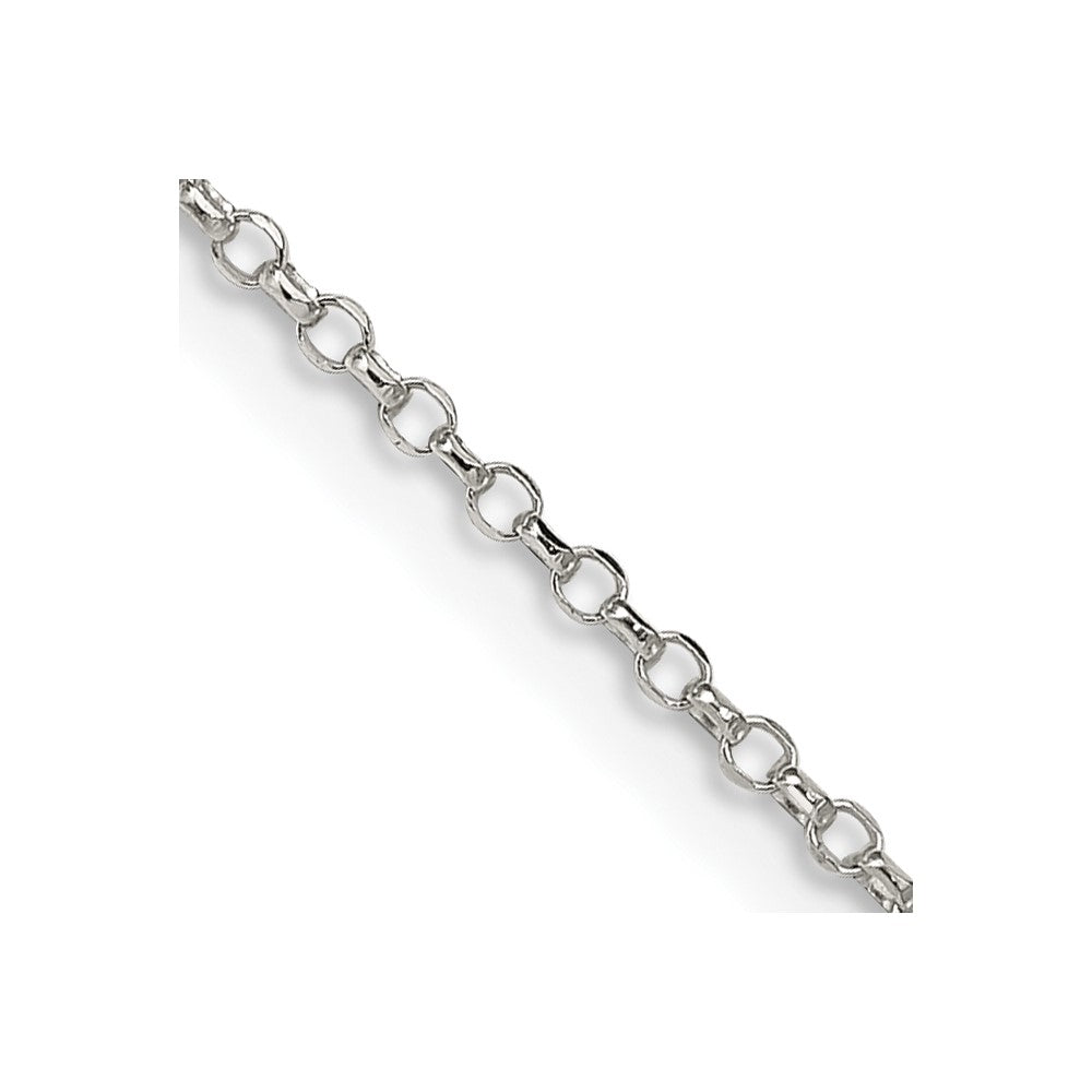Sterling Silver 1.5mm Diamond-cut Cable ChainQHC022