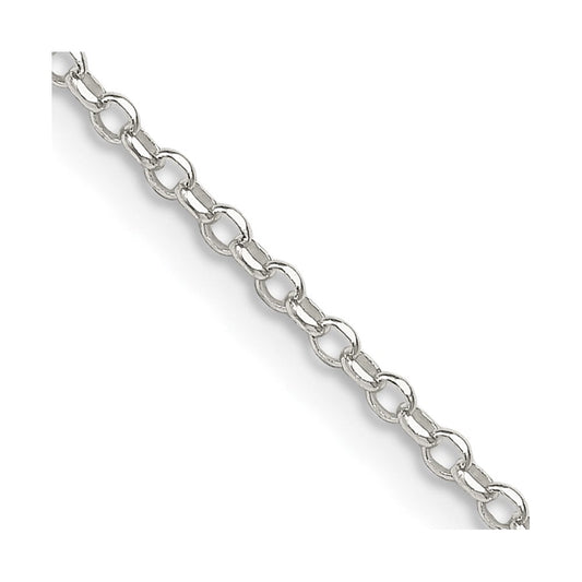 Sterling Silver 1.75mm Diamond-cut Cable ChainQHC027