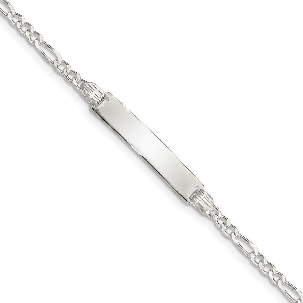 Sterling Silver Children's ID Bracelet QID27-6
