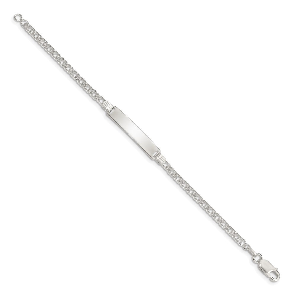 Sterling Silver Children's ID Bracelet QID29-6