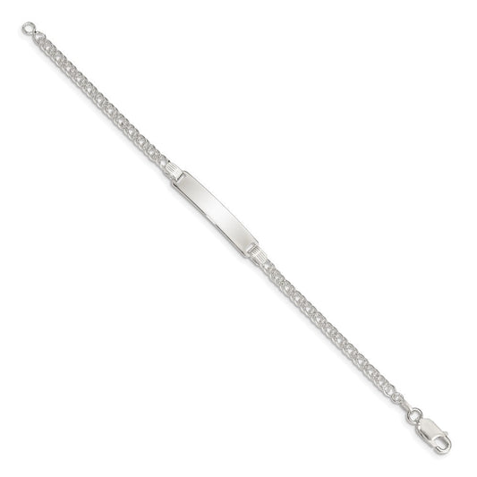 Sterling Silver Children's ID Bracelet QID29-6