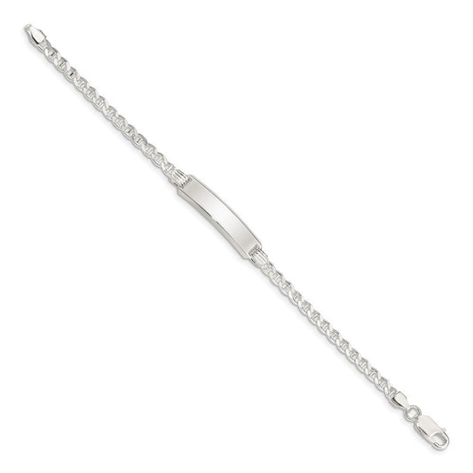 Sterling Silver Children's ID Bracelet QID33-6
