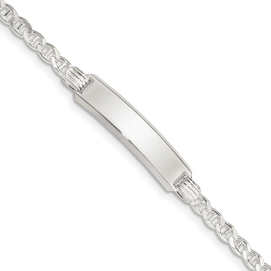 Sterling Silver Children's ID Bracelet QID33-6