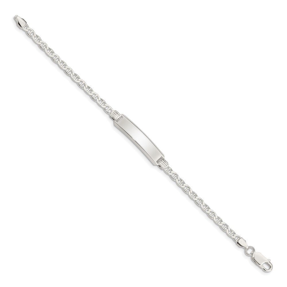 Sterling Silver Children's ID Bracelet QID34-6