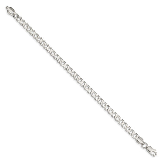 Sterling Silver 5.75mm Flat Curb Chain QLB150-8