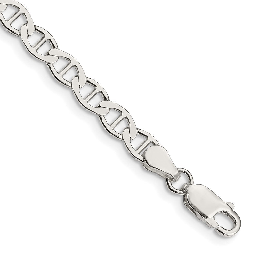 Sterling Silver 4.75mm Flat Anchor Chain QLFA100-8