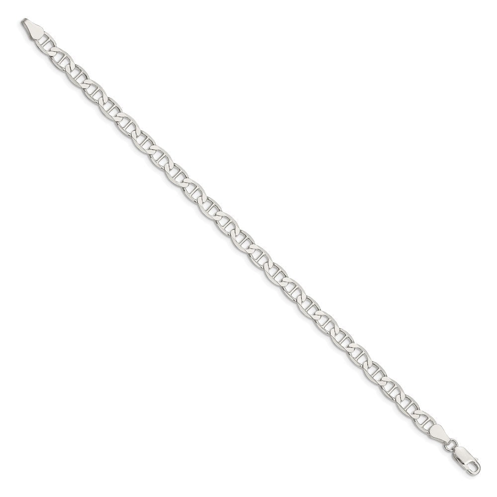 Sterling Silver 5.7mm Flat Anchor Chain QLFA120-8