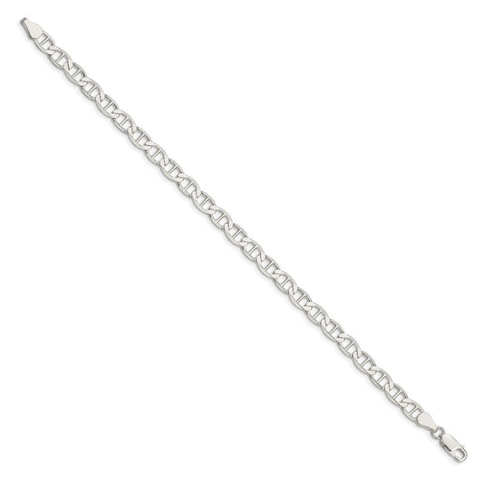 Sterling Silver 5.7mm Flat Anchor Chain QLFA120-8