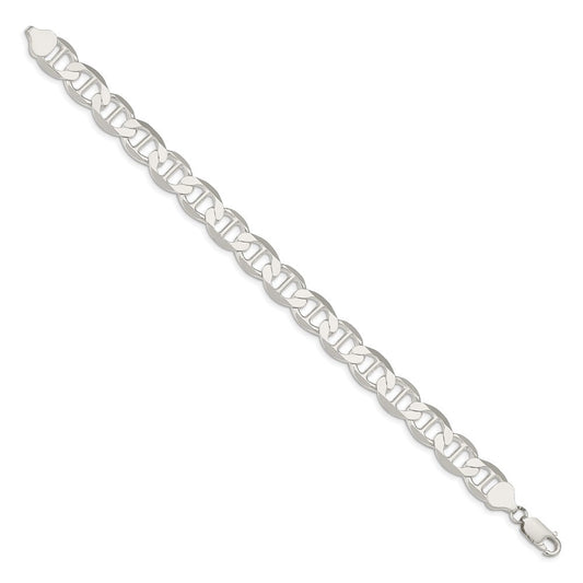 Sterling Silver 9.95mm Flat Anchor Chain QLFA200-8