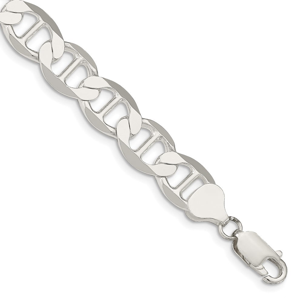 Sterling Silver 9.95mm Flat Anchor Chain QLFA200-8