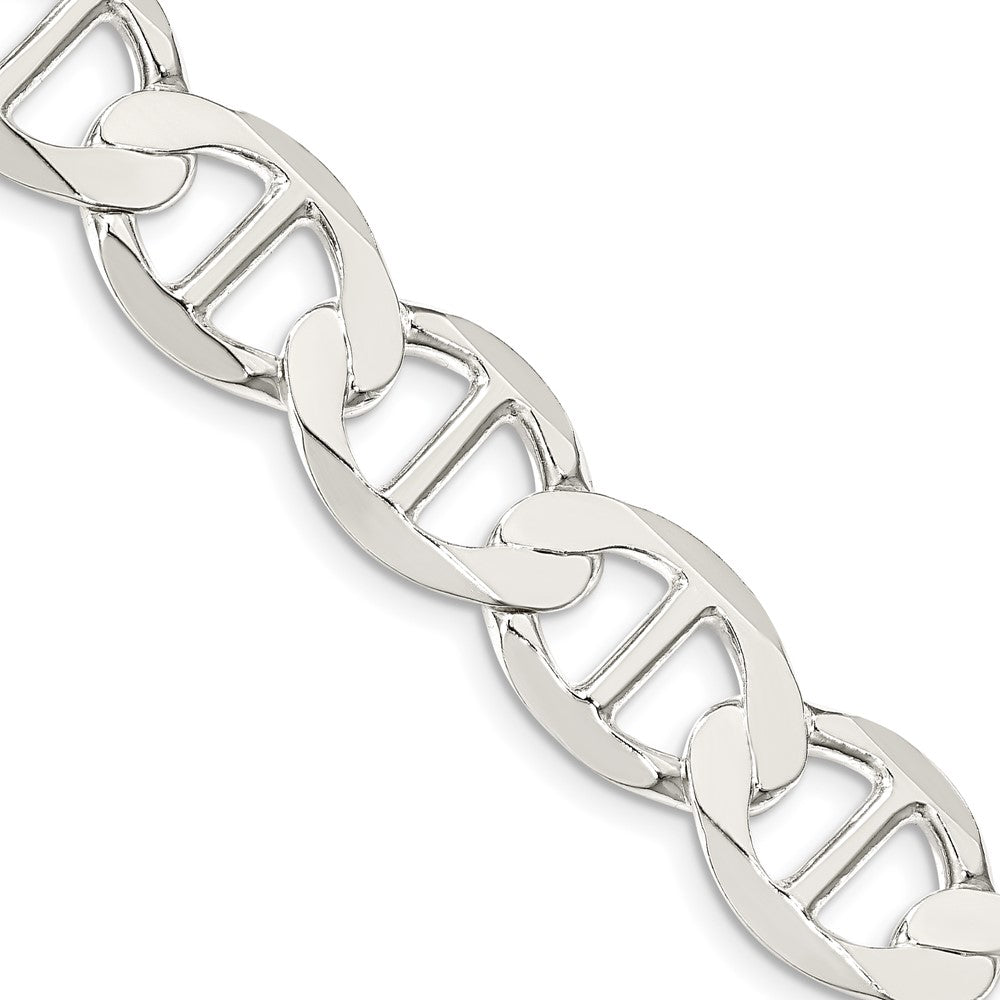 Sterling Silver 12.3mm Flat Anchor ChainQLFA250