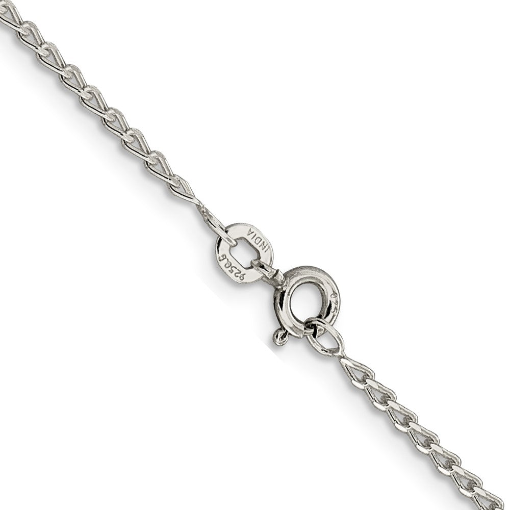 Sterling Silver 1.5mm Open Elongated Link ChainQLL050