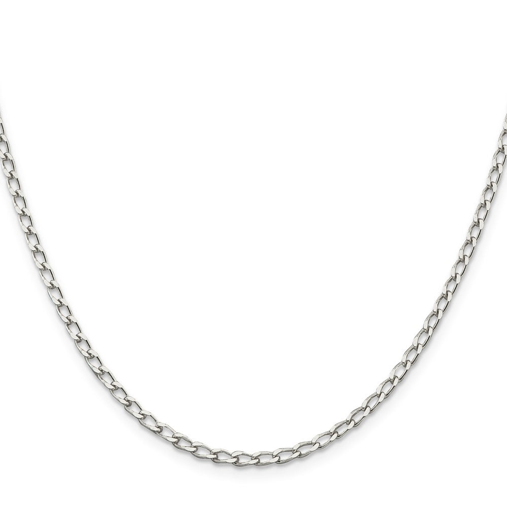 Sterling Silver 2.8mm Open Elongated Link ChainQLL080