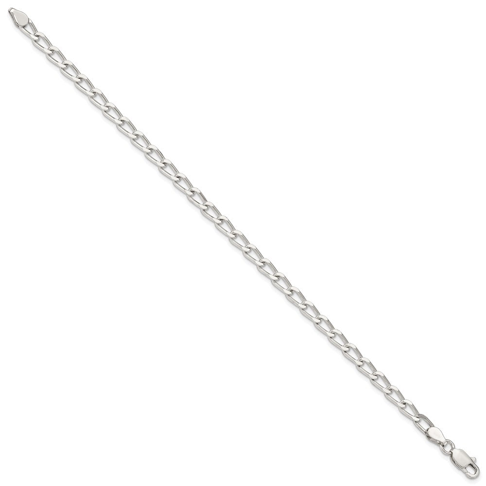 Sterling Silver 4.3mm Open Elongated Link Chain QLL120-8