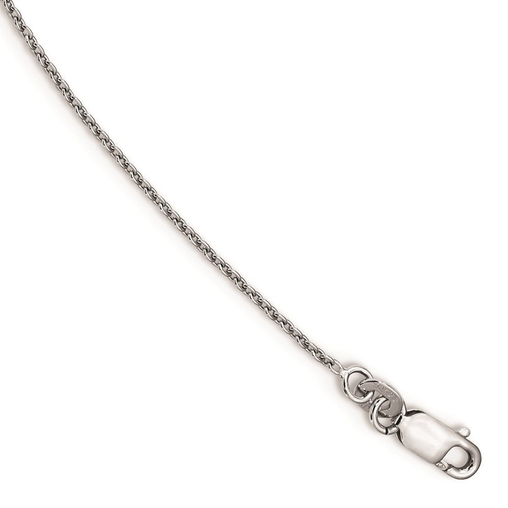White Night Sterling Silver Rhodium-plated Black and White Diamond Double Heart 18 Inch Necklace with 2 Inch Extender QP2304