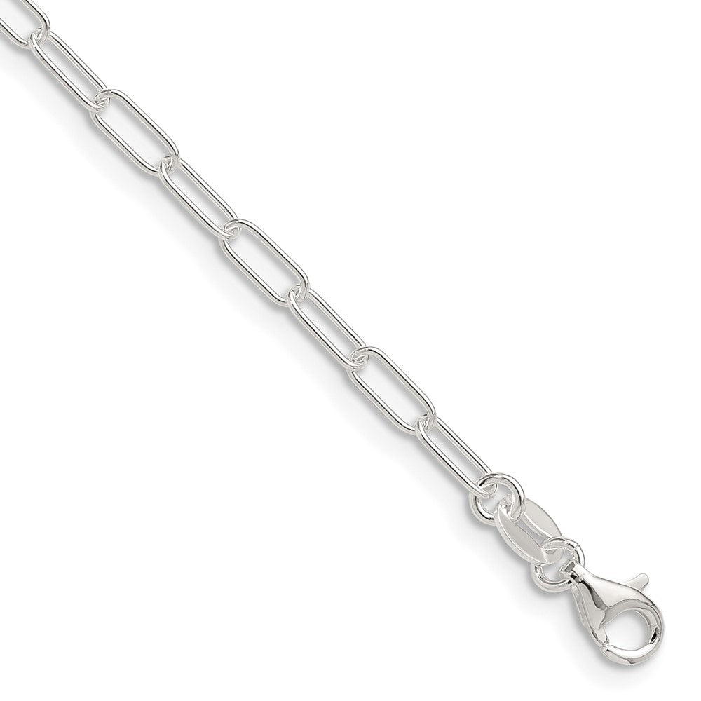 Sterling Silver Polished 2.9mm Paperclip ChainQPCL060