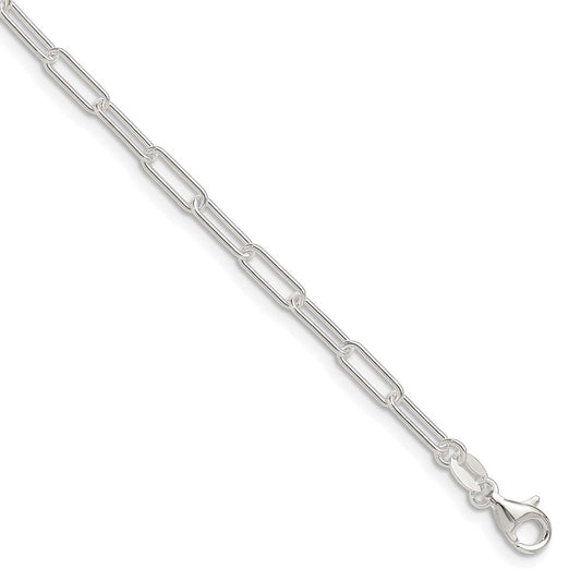 Sterling Silver Polished 3.15mm Paperclip Chain QPCL080-8