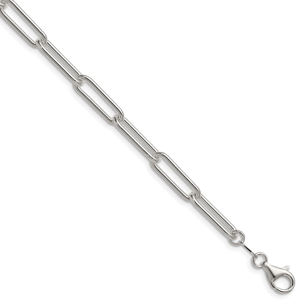 Sterling Silver Polished 5.5mm Paperclip Chain QPCL150-8