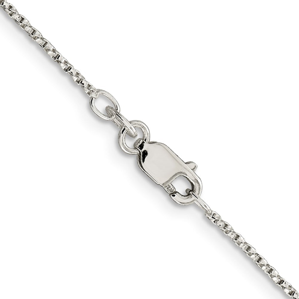 Sterling Silver 1.25mm Twisted Box ChainQPE26