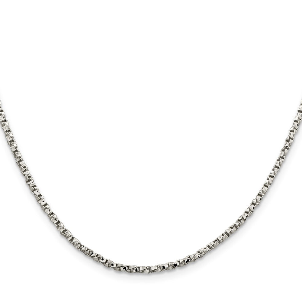 Sterling Silver 2.25mm Twisted Box ChainQPE28