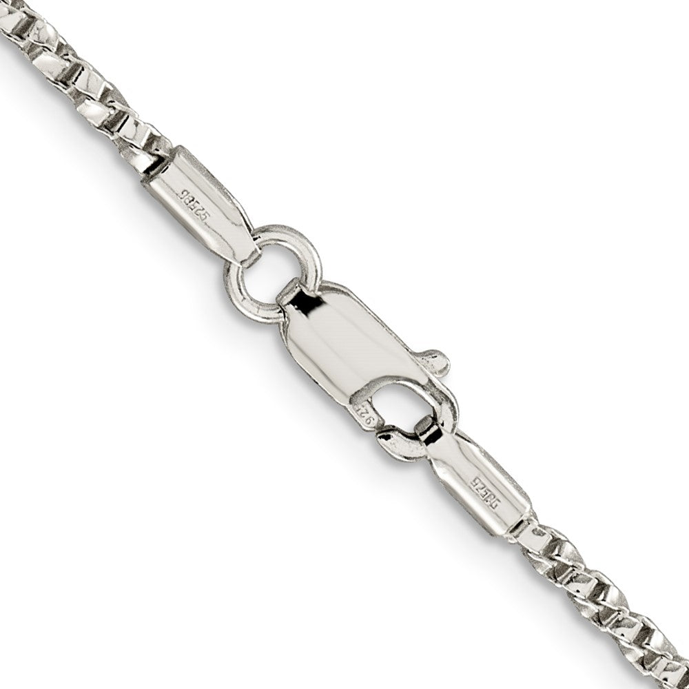 Sterling Silver 2.25mm Twisted Box ChainQPE28