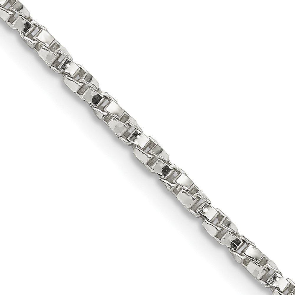Sterling Silver 2.25mm Twisted Box ChainQPE28