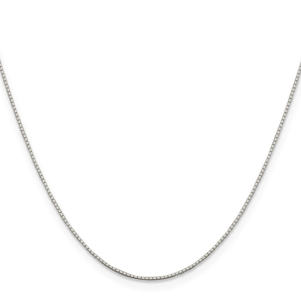 Sterling Silver .6mm Mirror Box ChainQPE33